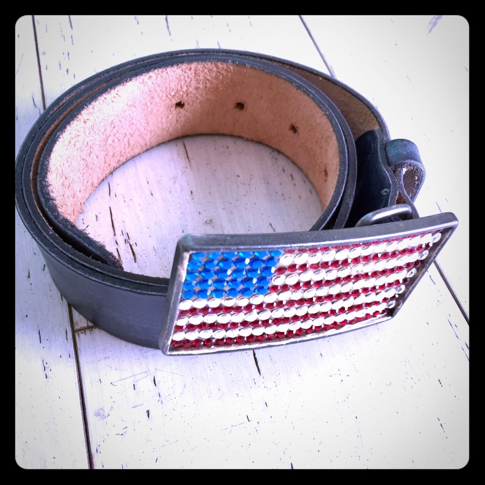 Neiman Marcus Blue Leather Belt By Street Ahead